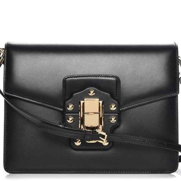 Dolce & Gabbana Handbags - NWT $2895 DOLCE&GABBANA LUCIA LARGE MESSENGER CALFSKIN HAND SHOULDER BAG TOTE